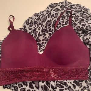 Victoria’s Secret Like New No Underwire Bra 34D